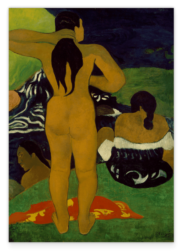 Paul Gauguin - Tahitianische Frauen baden