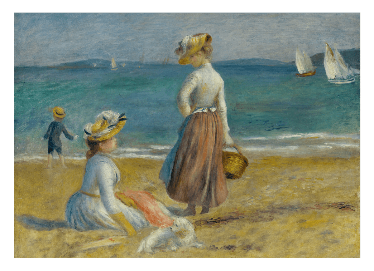 Auguste Renoir - People on the Beach