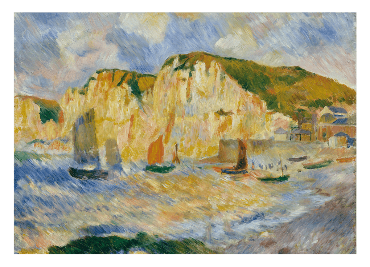 Auguste Renoir - Sea and Cliffs