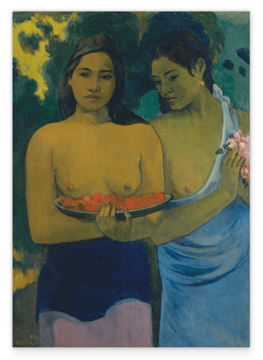 Paul Gauguin - Zwei tahitische Frauen