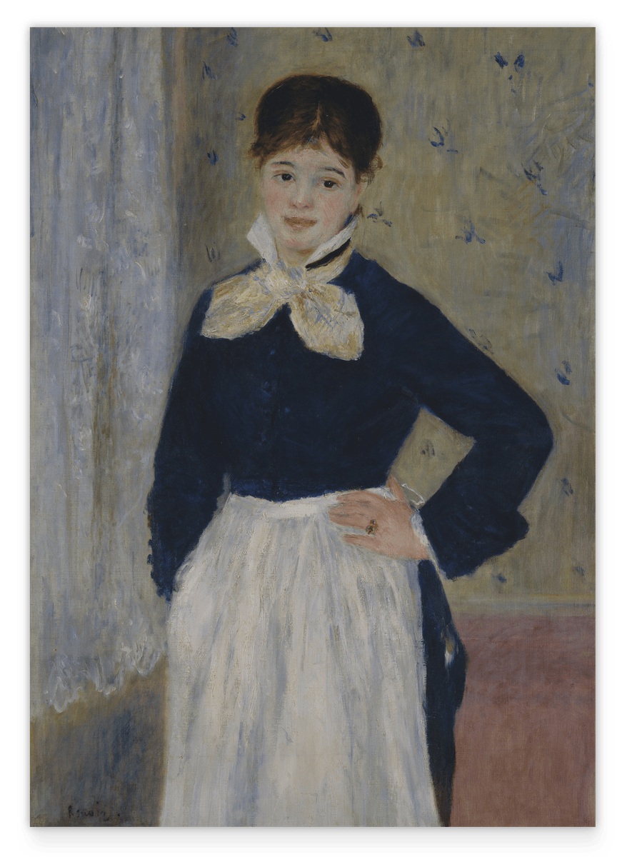Auguste Renoir - A waitress in Duval's Restaurant