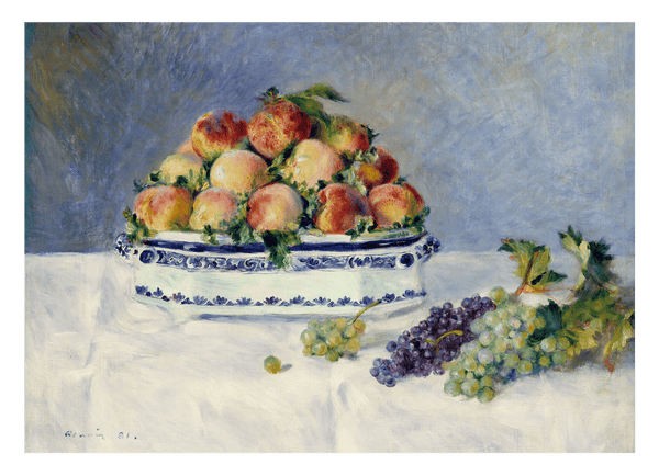 Auguste Renoir - Stillleben mit Pfirsichen und Trauben