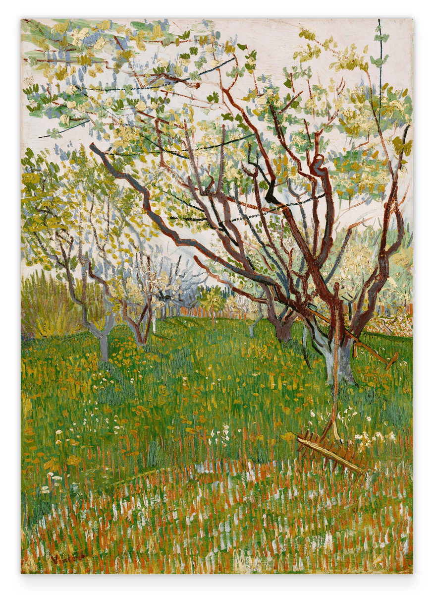 Vincent van Gogh - Der blühende Obstgarten