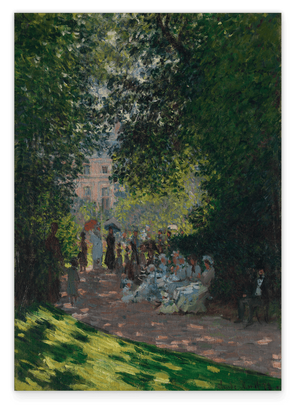 Claude Monet - Der Parc Monceau