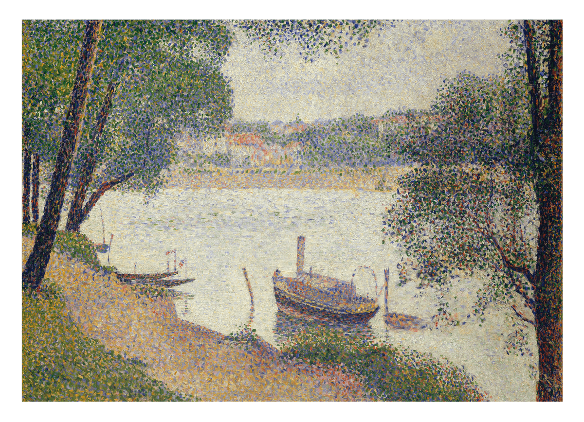 Georges Seurat - Grey Weather, Grande Jatte