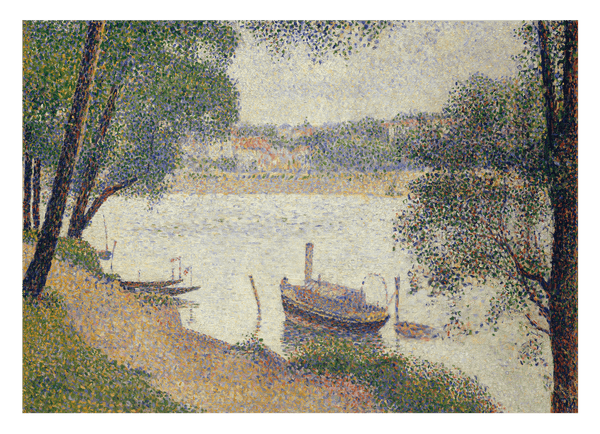 Georges Seurat - Graues Wetter, Grande Jatte