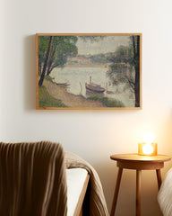 After Hover: Georges Seurat - Grey Weather, Grande Jatte