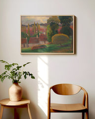 After Hover: Paul Gauguin - A Farm in Brittany