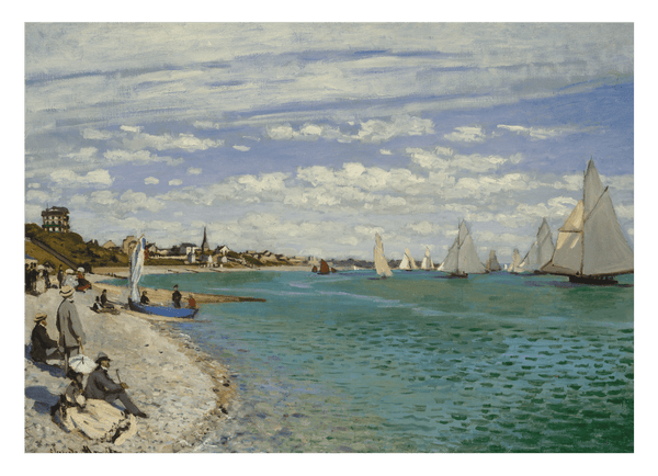 Claude Monet - Regatta in Sainte-Adresse