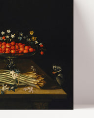 After Hover: French painter - Still life with strawberries