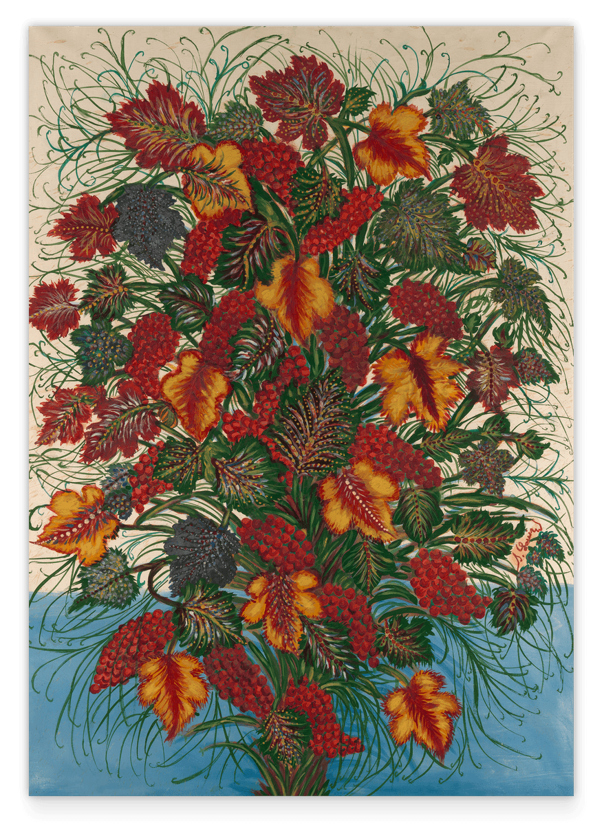 Séraphine Louis - Der große Blumenstrauß