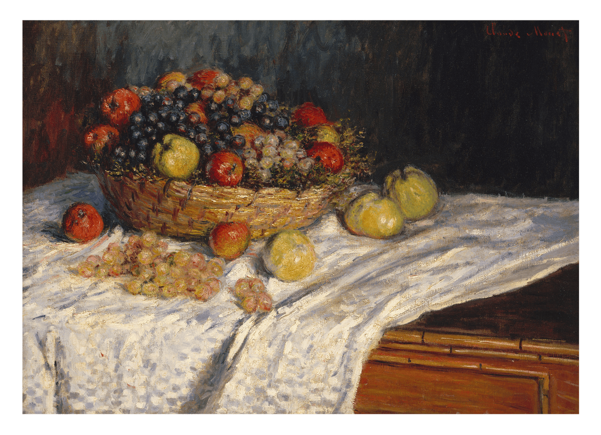 Claude Monet - Äpfel und Trauben