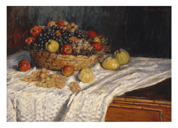 Claude Monet - Äpfel und Trauben