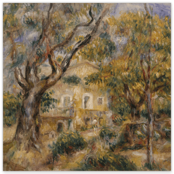 Auguste Renoir - Der Bauernhof in Les Collettes, Cagnes