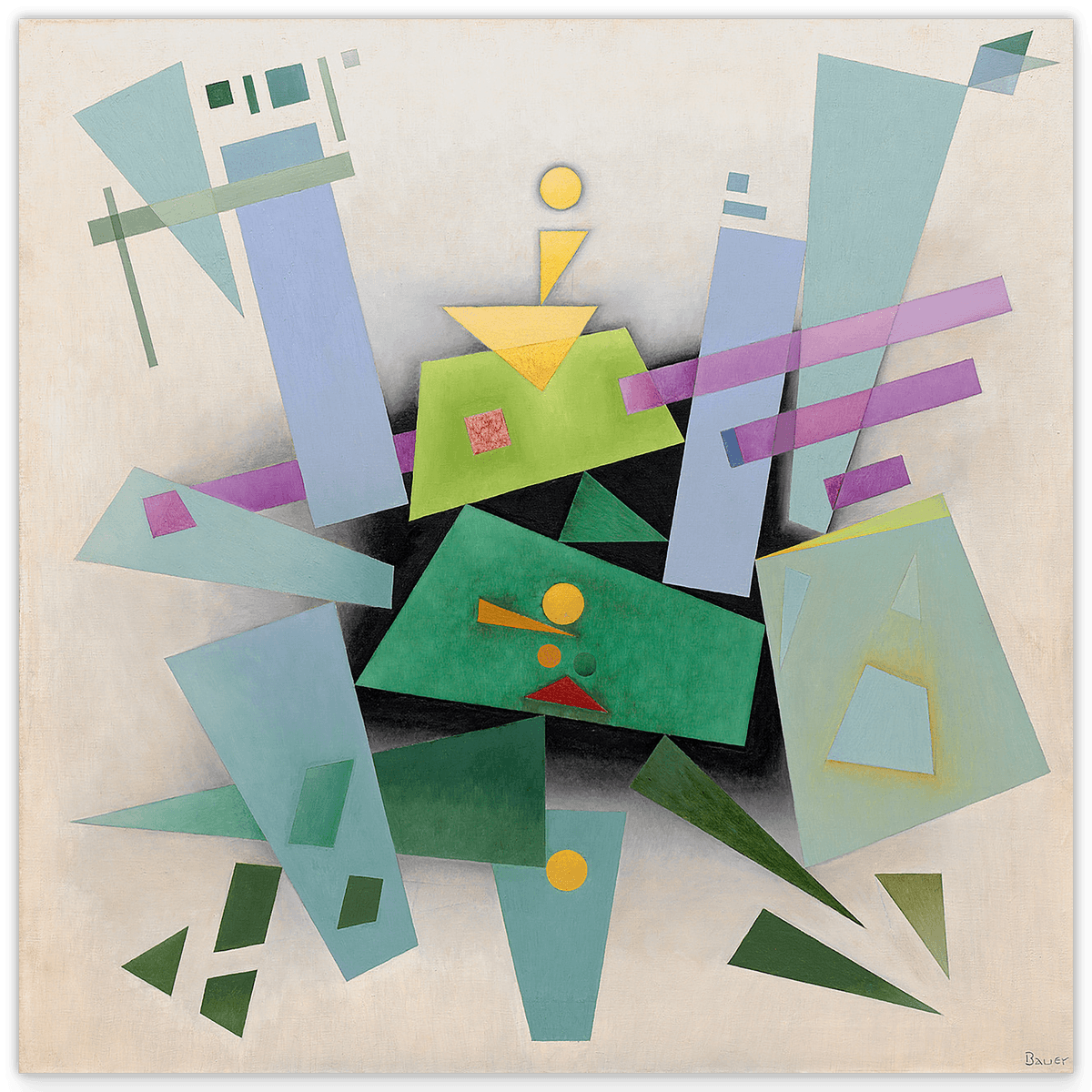 Rudolf Bauer - Invention (Composition 31)