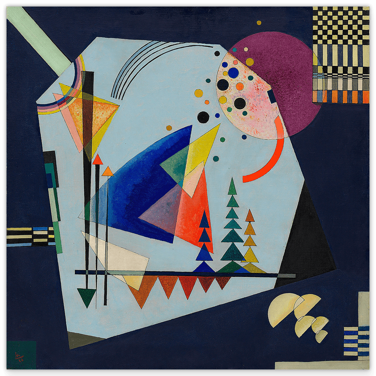 Vasily Kandinsky - Three Tones