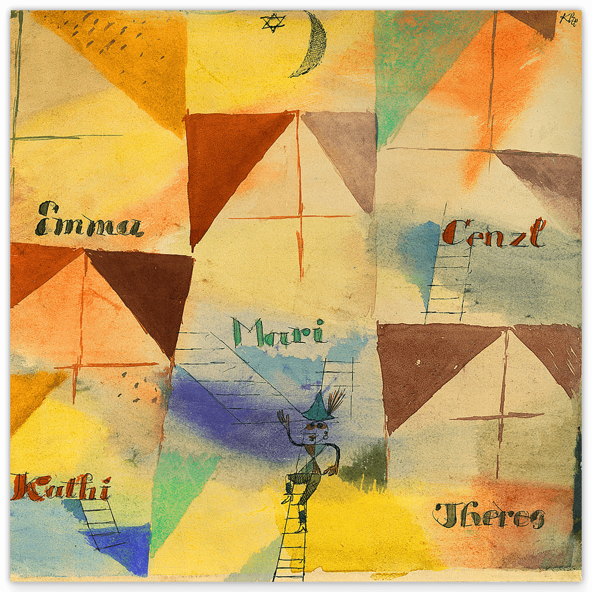 Paul Klee - The Bavarian Don Giovanni