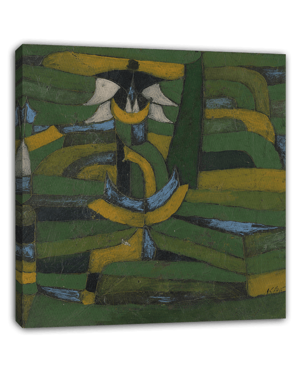 Paul Klee - Weiße Blüte im Garten