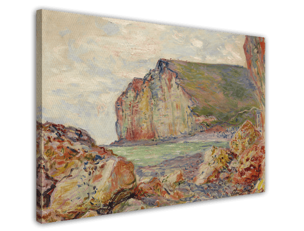 Claude Monet - Klippen von kleinen Platten