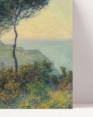 After Hover: Claude Monet - Die Kirche von Varengeville, untergehende Sonne