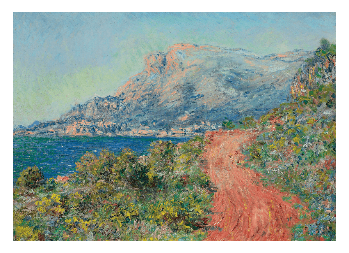 Claude Monet - The Red Street near Menton