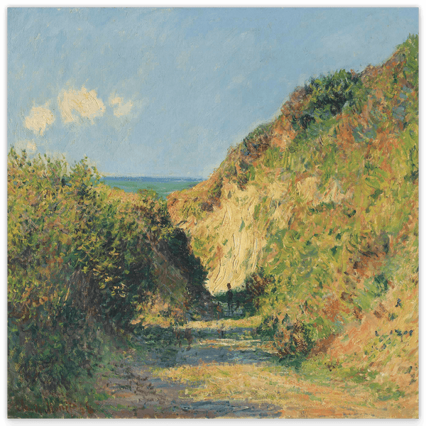 Claude Monet - Der hohle Pfad