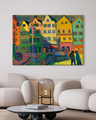 After Hover: Wassily Kandinsky - Weilheim-Marienplatz