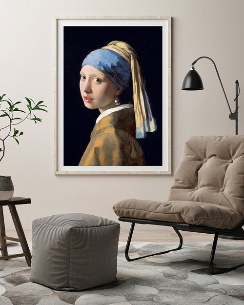 Jan Vermeer-maedchen-perlenohrring-kunstdrucke-poster