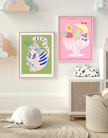 Kinderzimmerwände kreativ gestalten