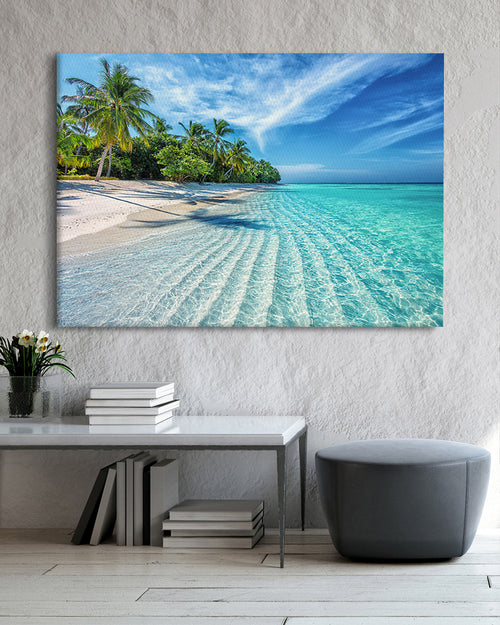 Leinwandbilder Strand Karibik