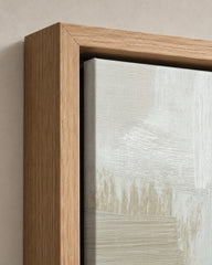 After Hover: Natural Oak Shadow Gap Frame