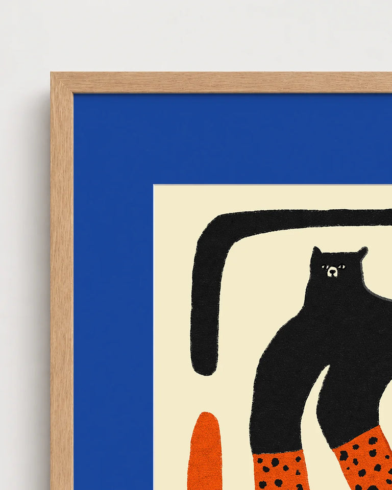 Blue Passepartout