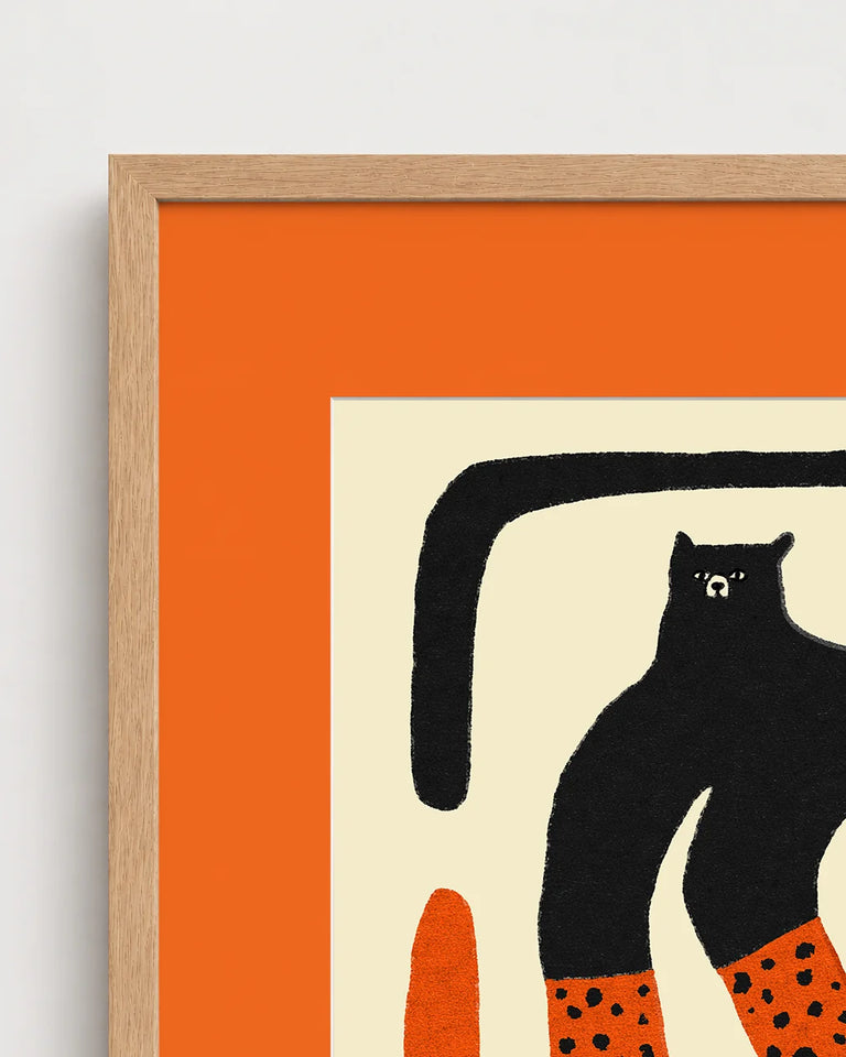 Orange Passepartout