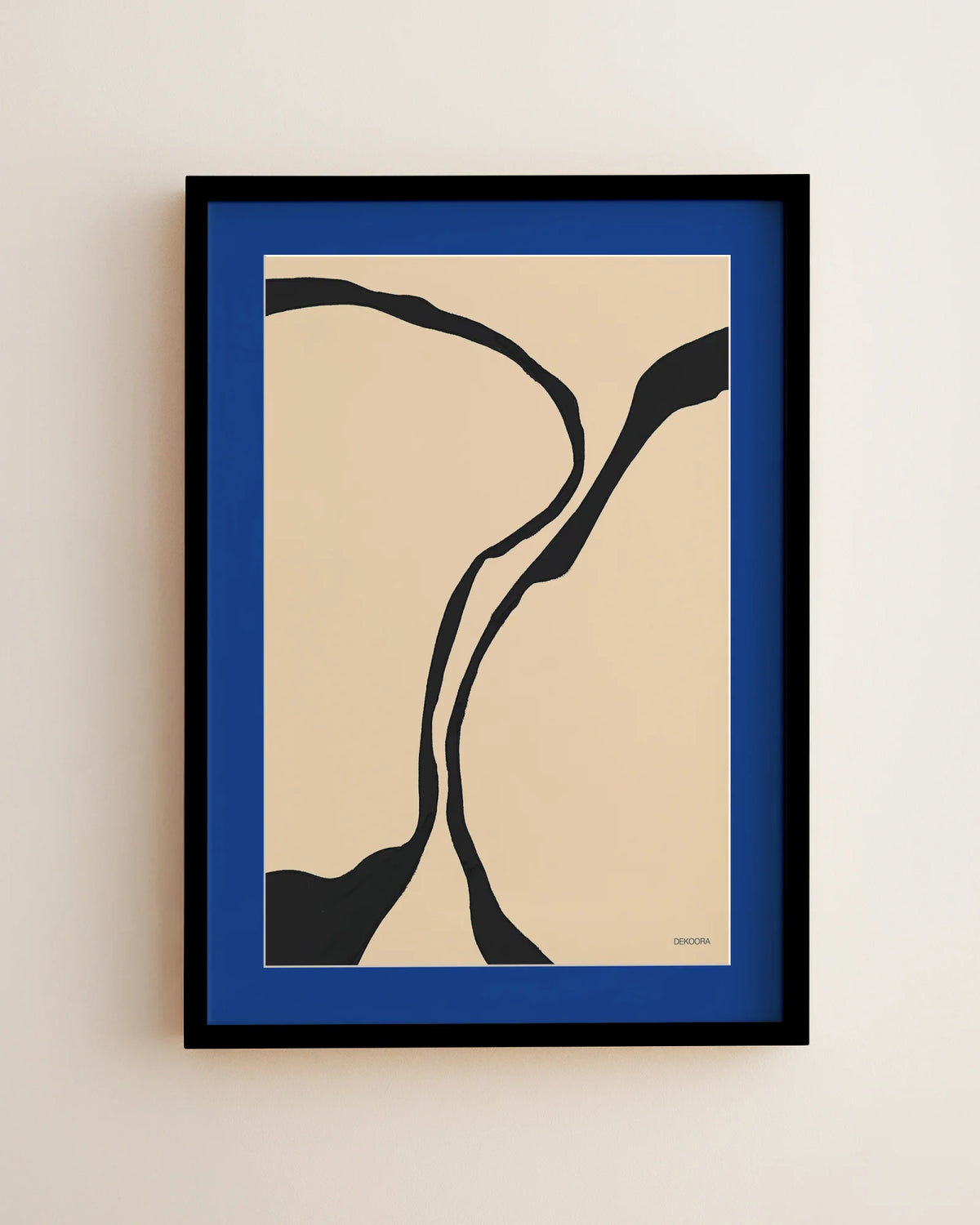 Blue Passepartout