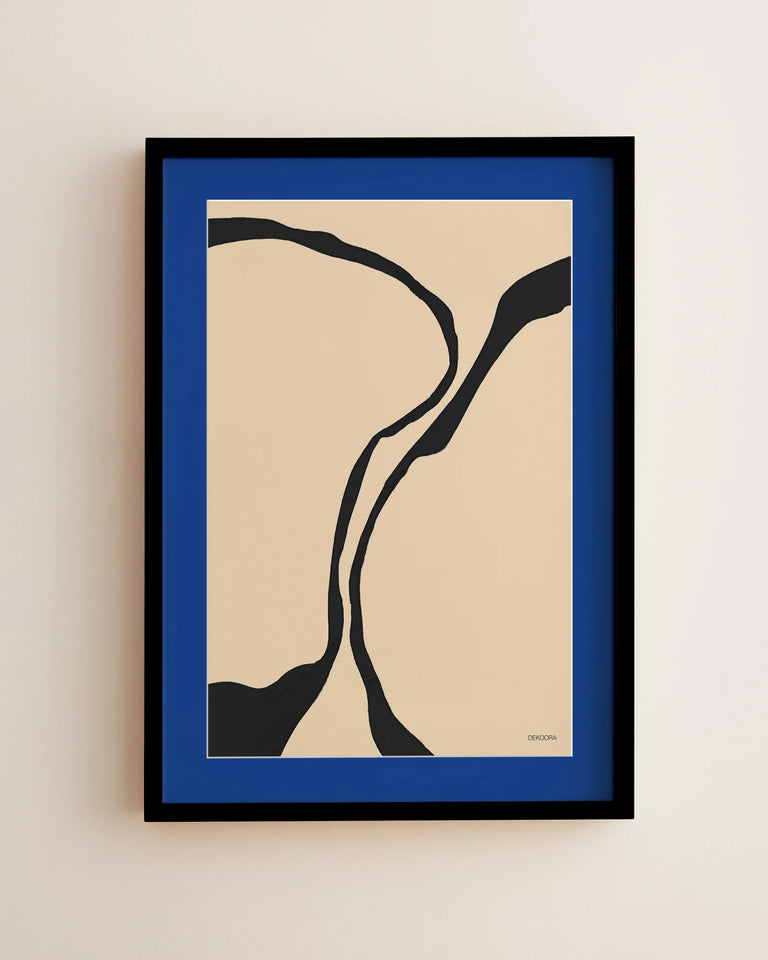 Blue Passepartout