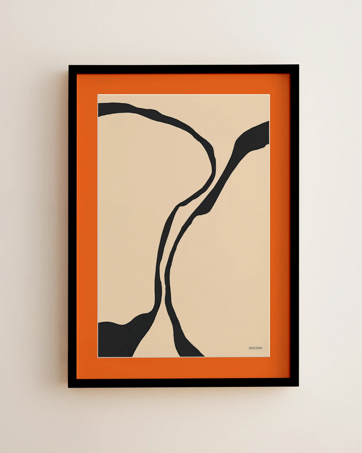 Orange Passepartout