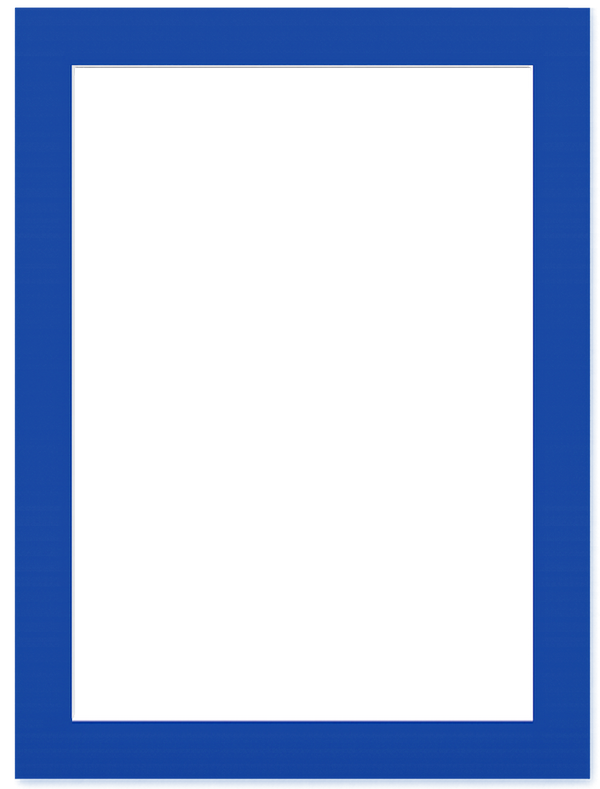 Passepartout Blau