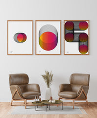 After Hover: Poster-Set "Sich wiederholende Kreise"