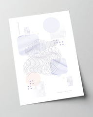 After Hover: Data Science - Forme abstraite en gris