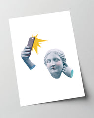 After Hover: Statue grecque - Médias sociaux