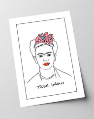 After Hover: Illustration de Frida Kahlo II
