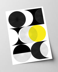 After Hover: Cercles de différentes variantes - Jaune