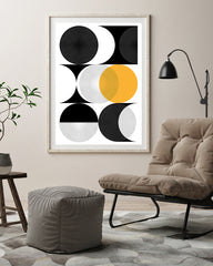 After Hover: Circles in various variations - Orange