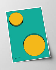 After Hover: Perspective - N° 001 - Cercles en orange