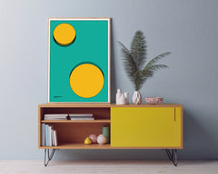 After Hover: Perspective - No. 001 - Circles in Orange