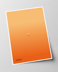 After Hover: Retrospective - No. 003 - Small Circle in Orange