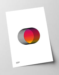 After Hover: Sphère réf. 001 - Cercles colorés