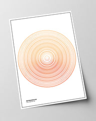 After Hover: Retrospective - No. 001 - Circles in Orange