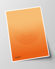After Hover: Retrospective - No. 002 - Circles in Orange