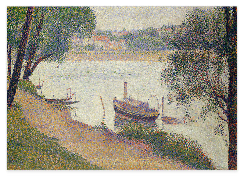 Georges Seurat - Grey Weather, Grande Jatte